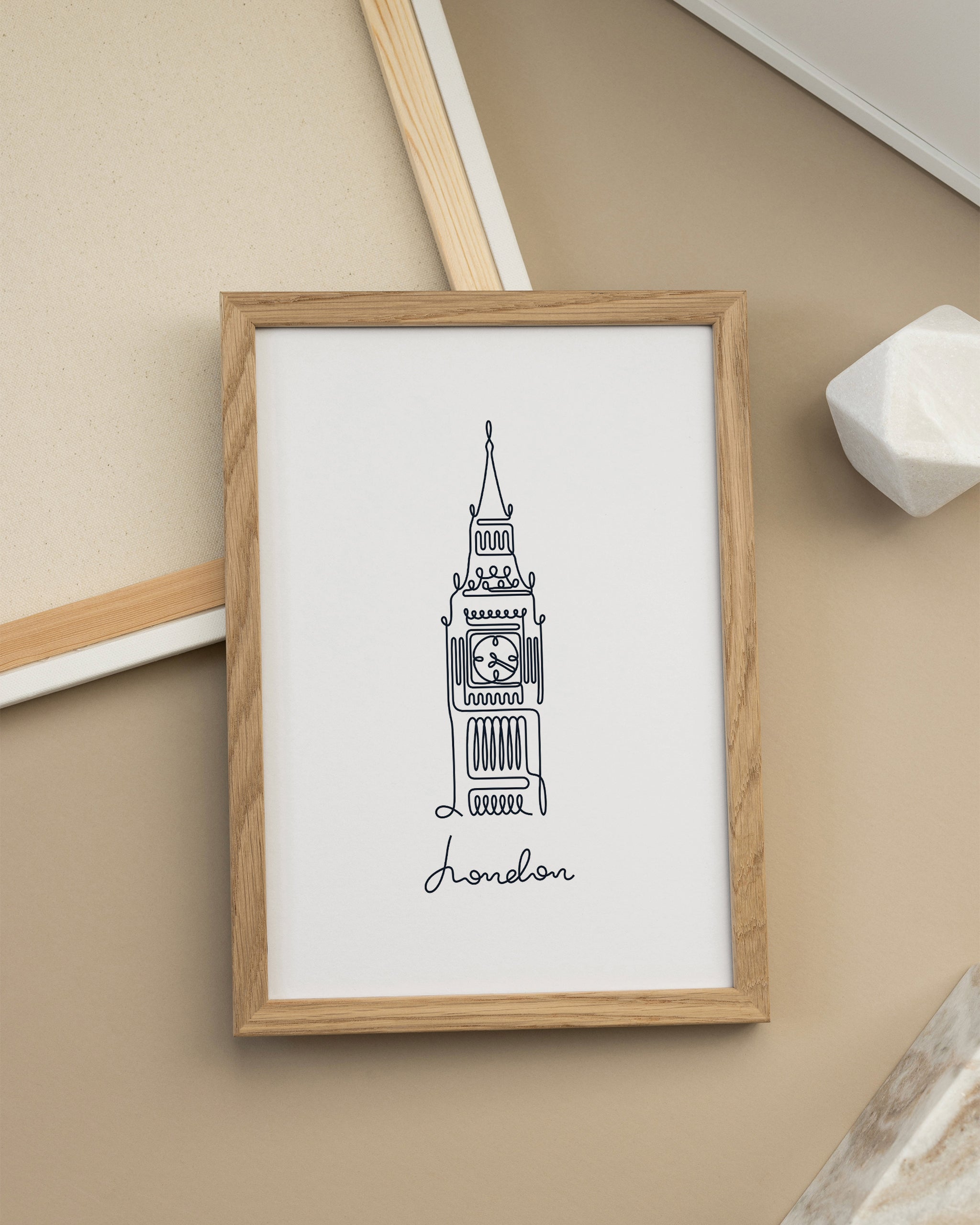 London Clock Tower Poster – The Poster Square