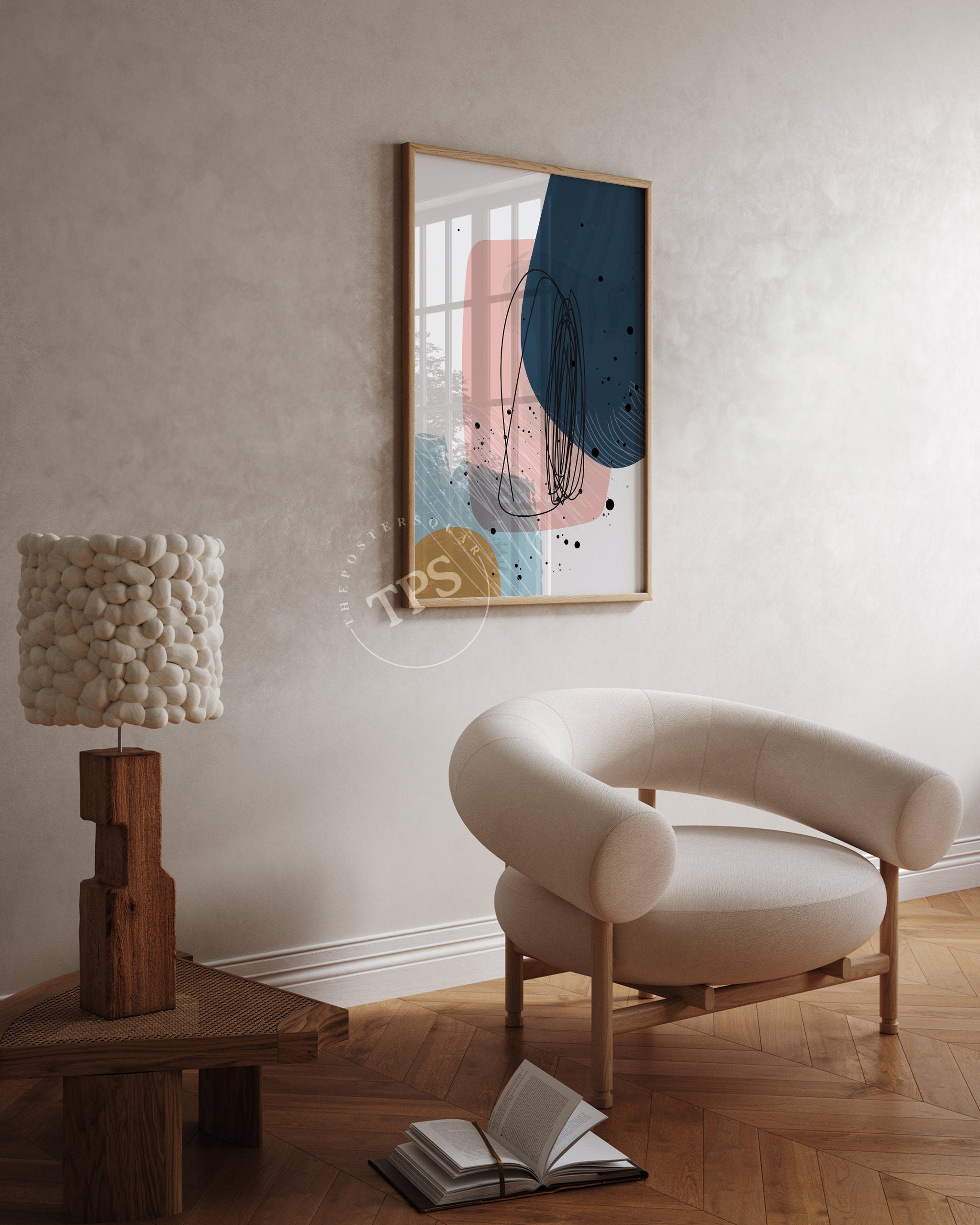 Minimalistic Abstract N2 The Poster Square