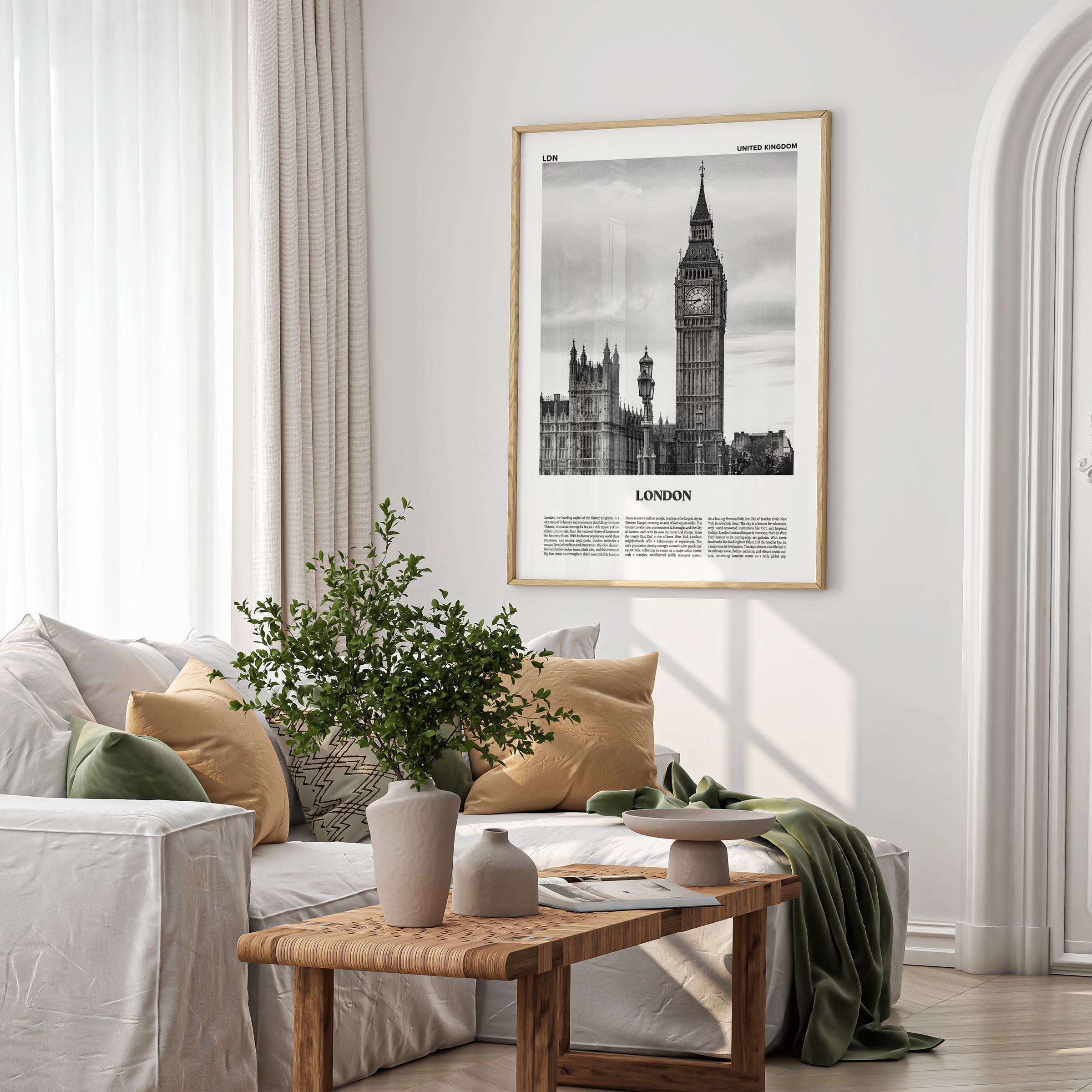 London No.2-psoter-wall_art-decor-The Poster Square