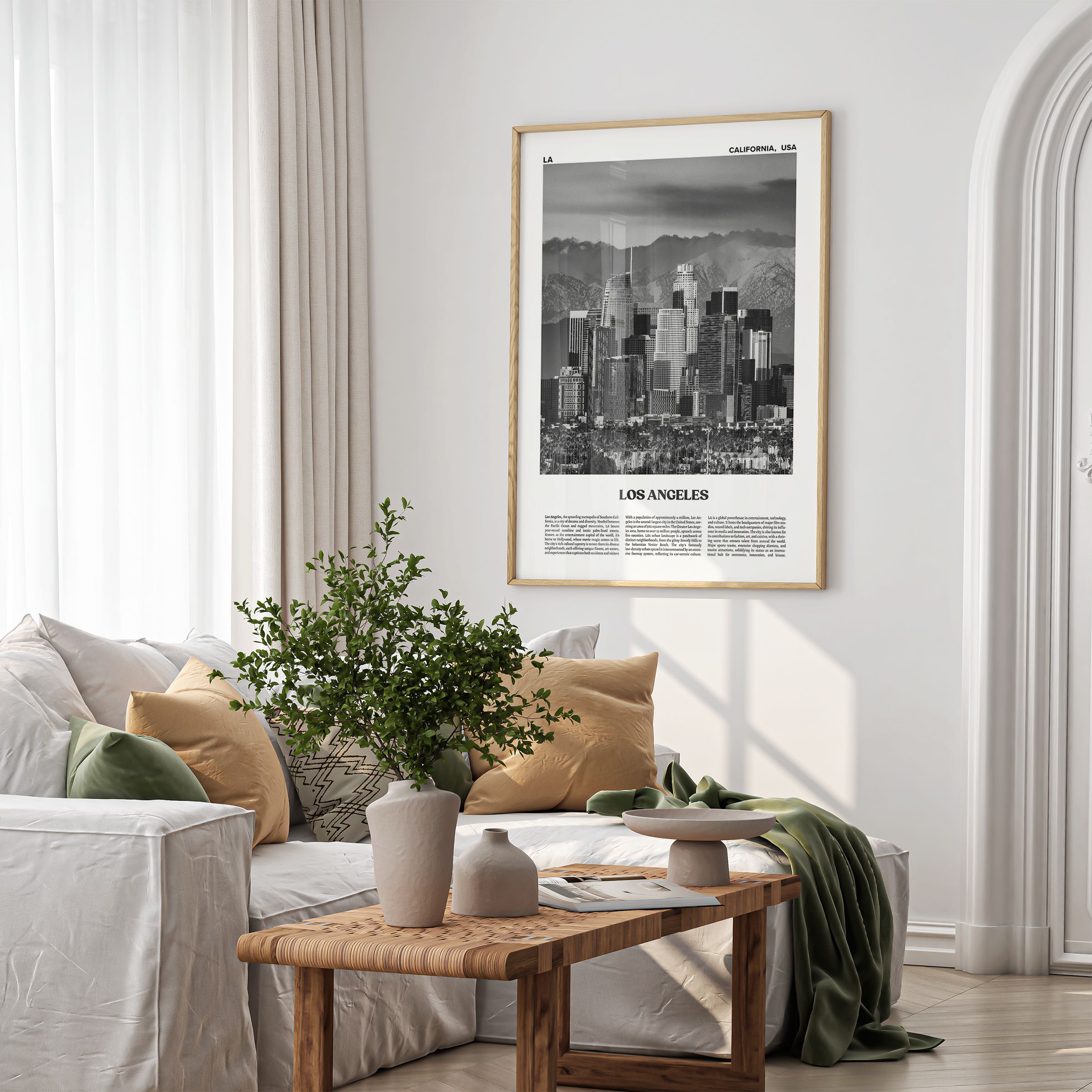 Los Angeles No.2-psoter-wall_art-decor-The Poster Square