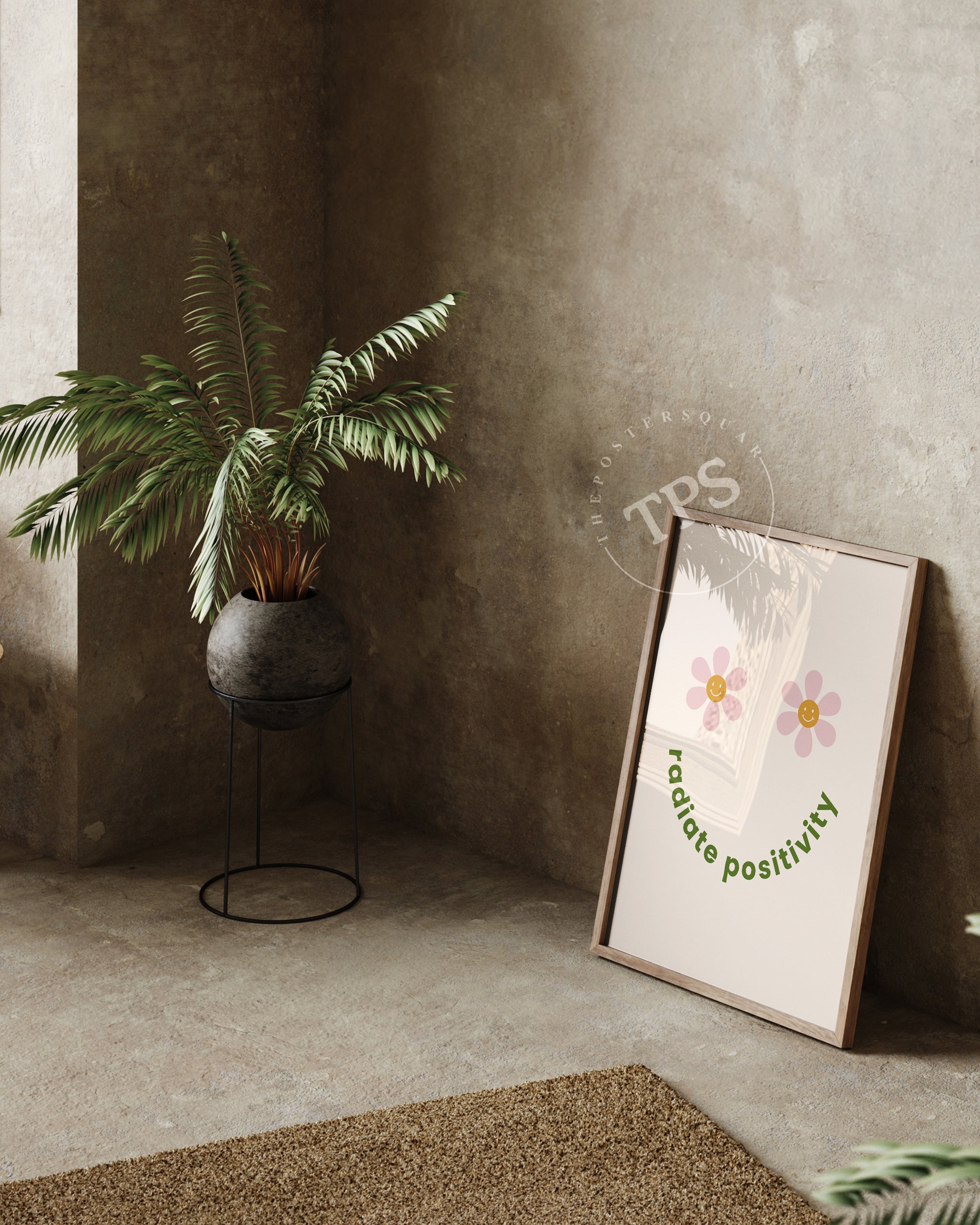 Radiate Positivity The Poster Square