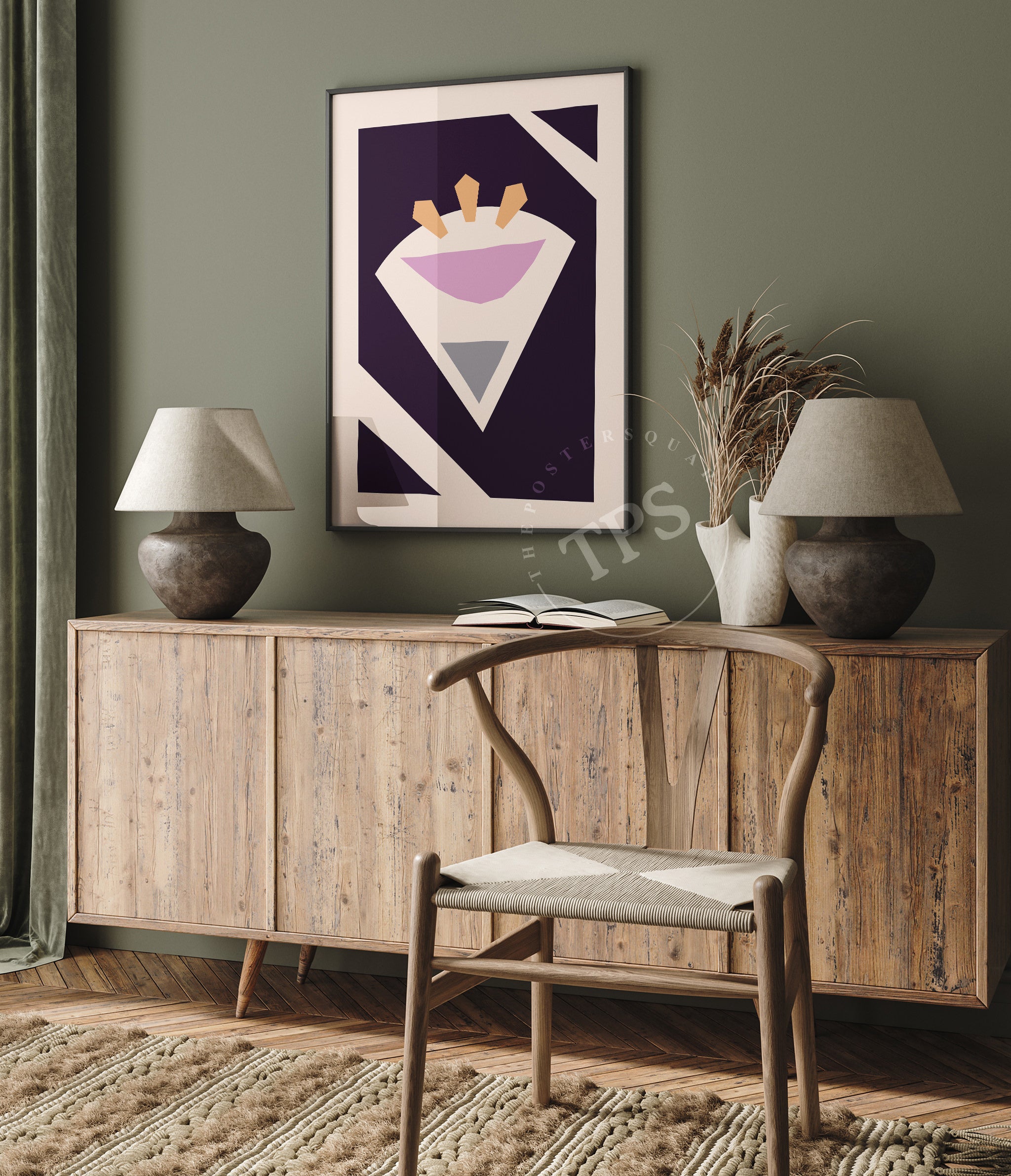 Geometric Gem The Poster Square