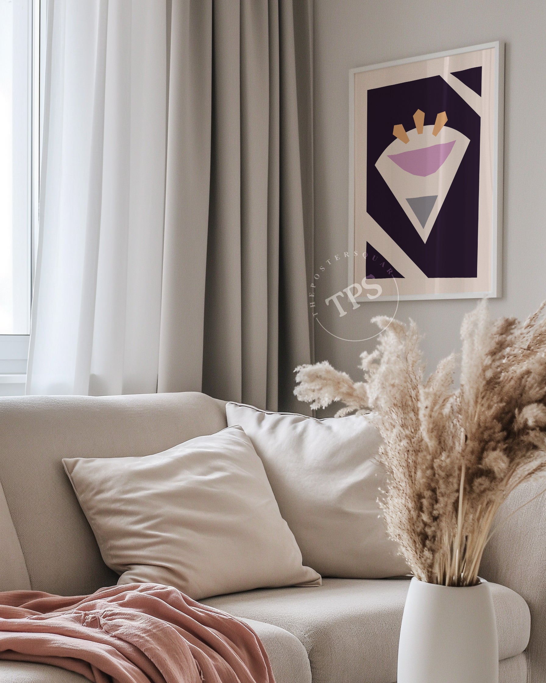 Geometric Gem The Poster Square