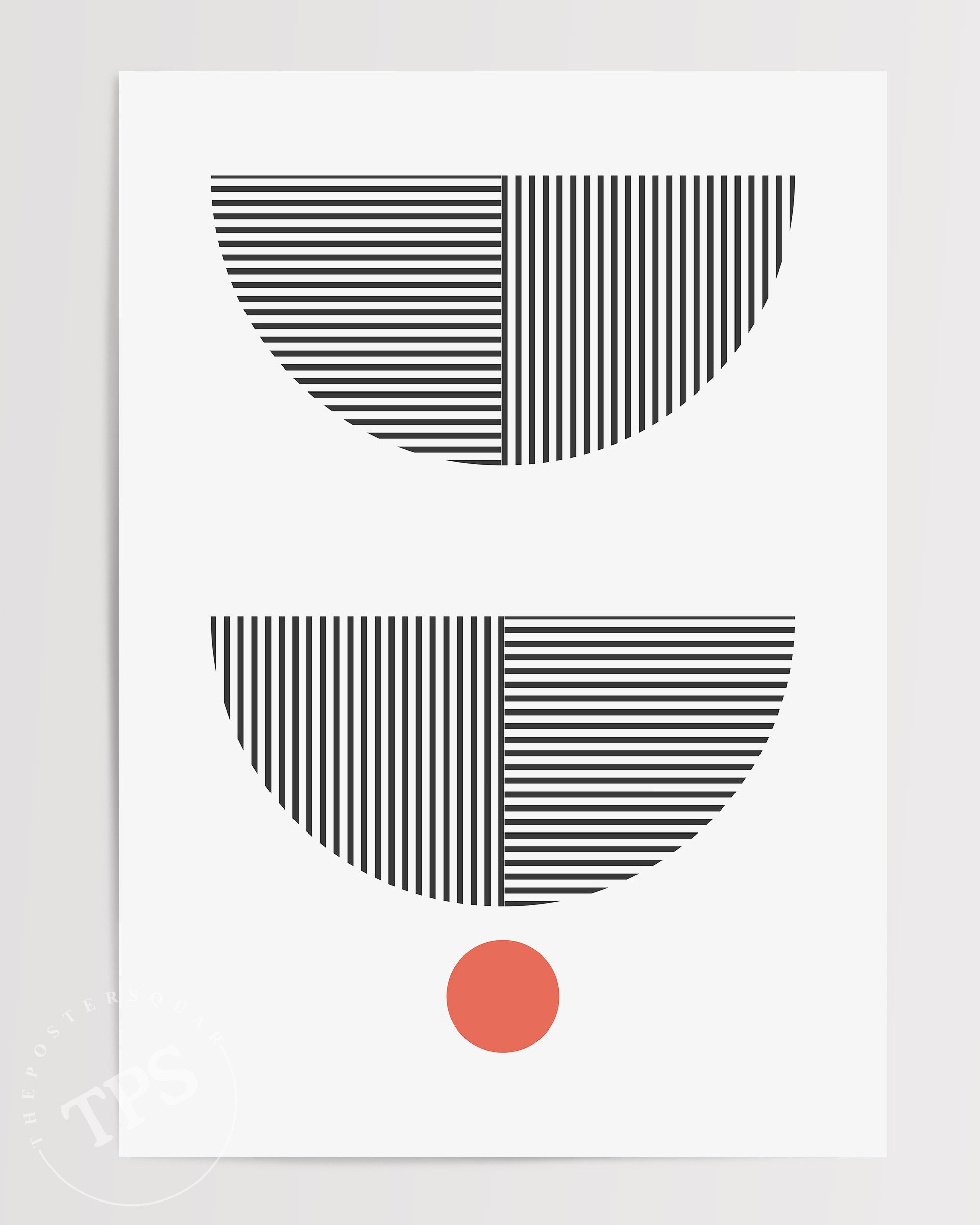 Linear Illusion N1 The Poster Square