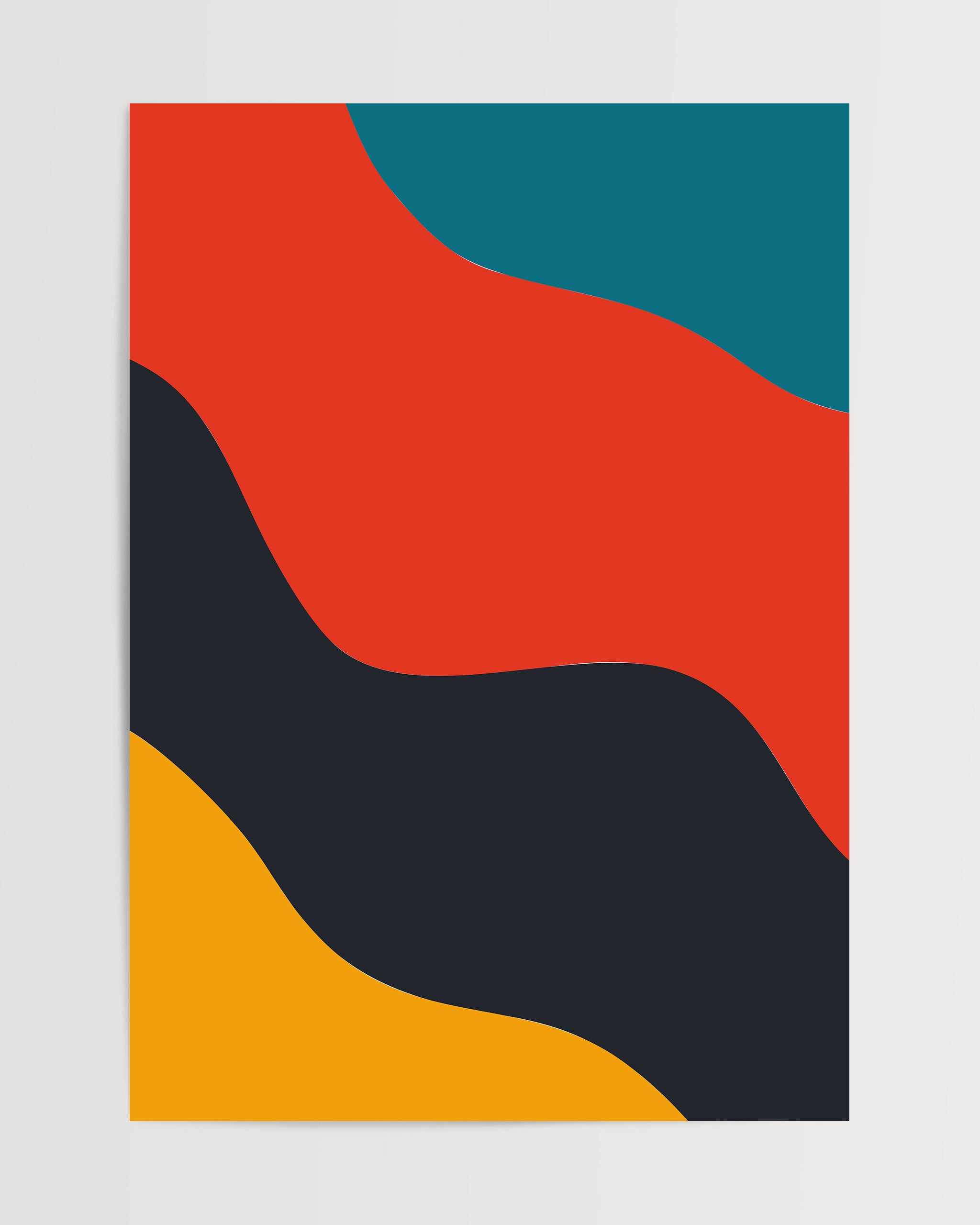 Flow of Hue Series No.9-psoter-wall_art-decor-The Poster Square