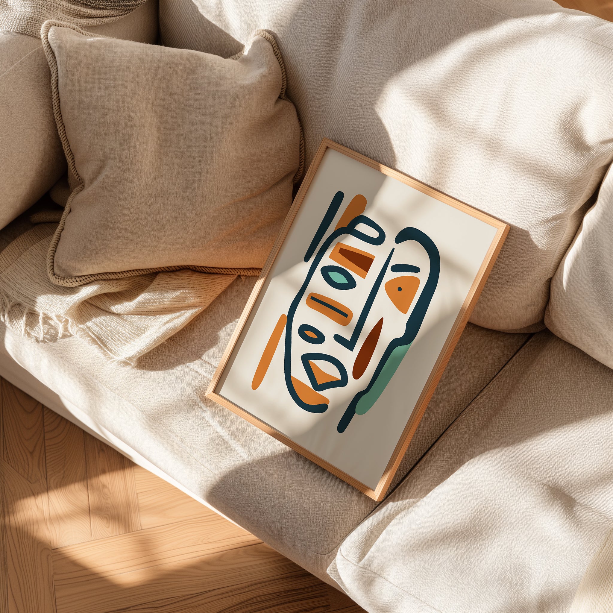 Eclectic Abstract Moods No.1-psoter-wall_art-decor-The Poster Square