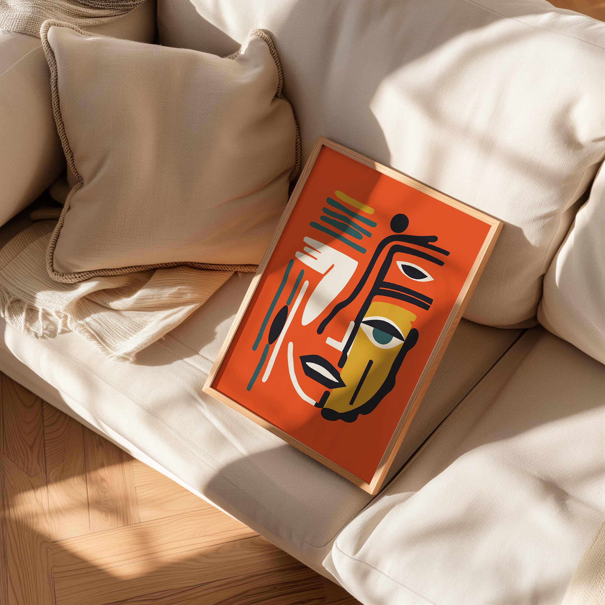 Eclectic Abstract Moods No.3-psoter-wall_art-decor-The Poster Square