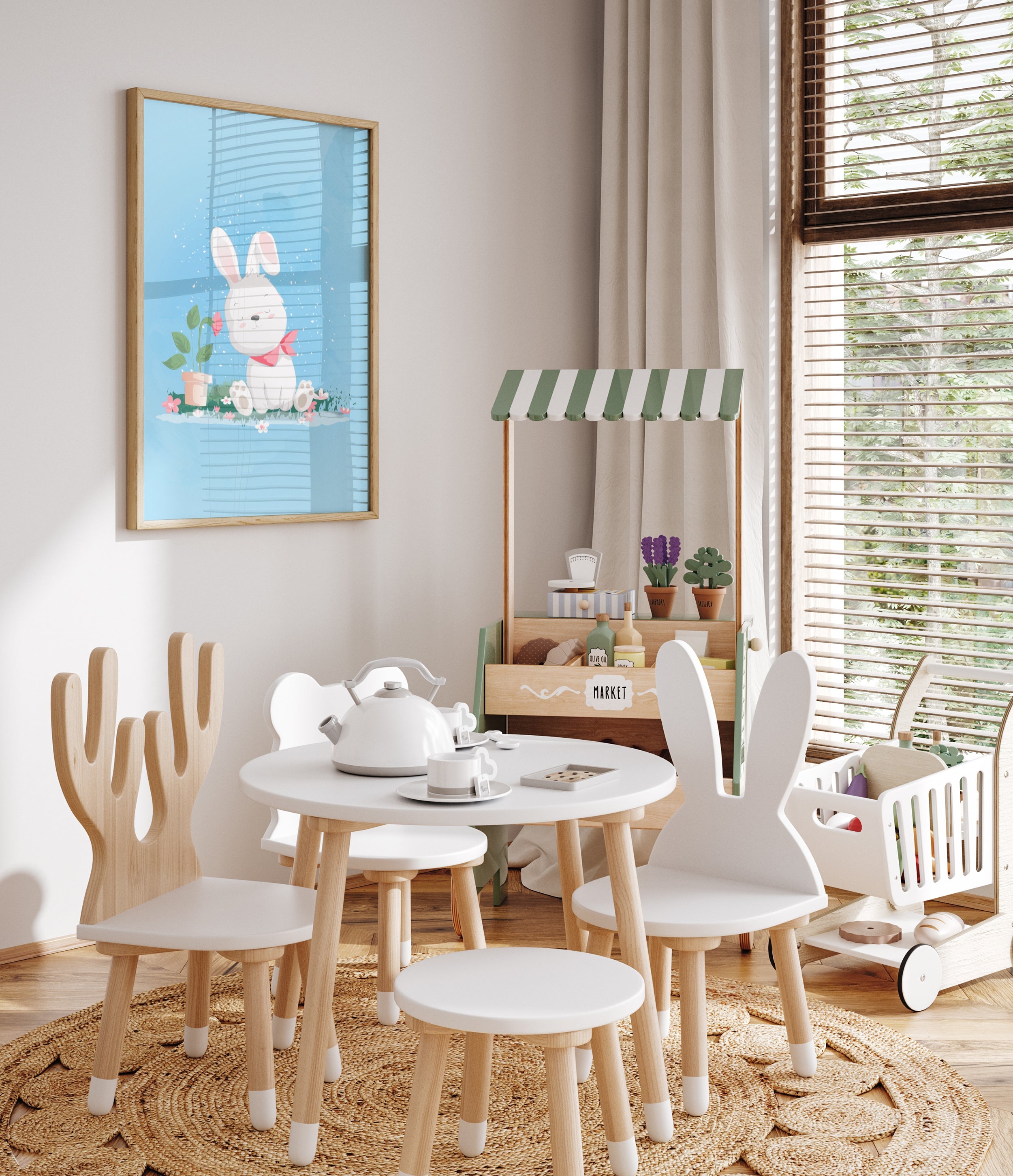 Bunny N1 The Poster Square