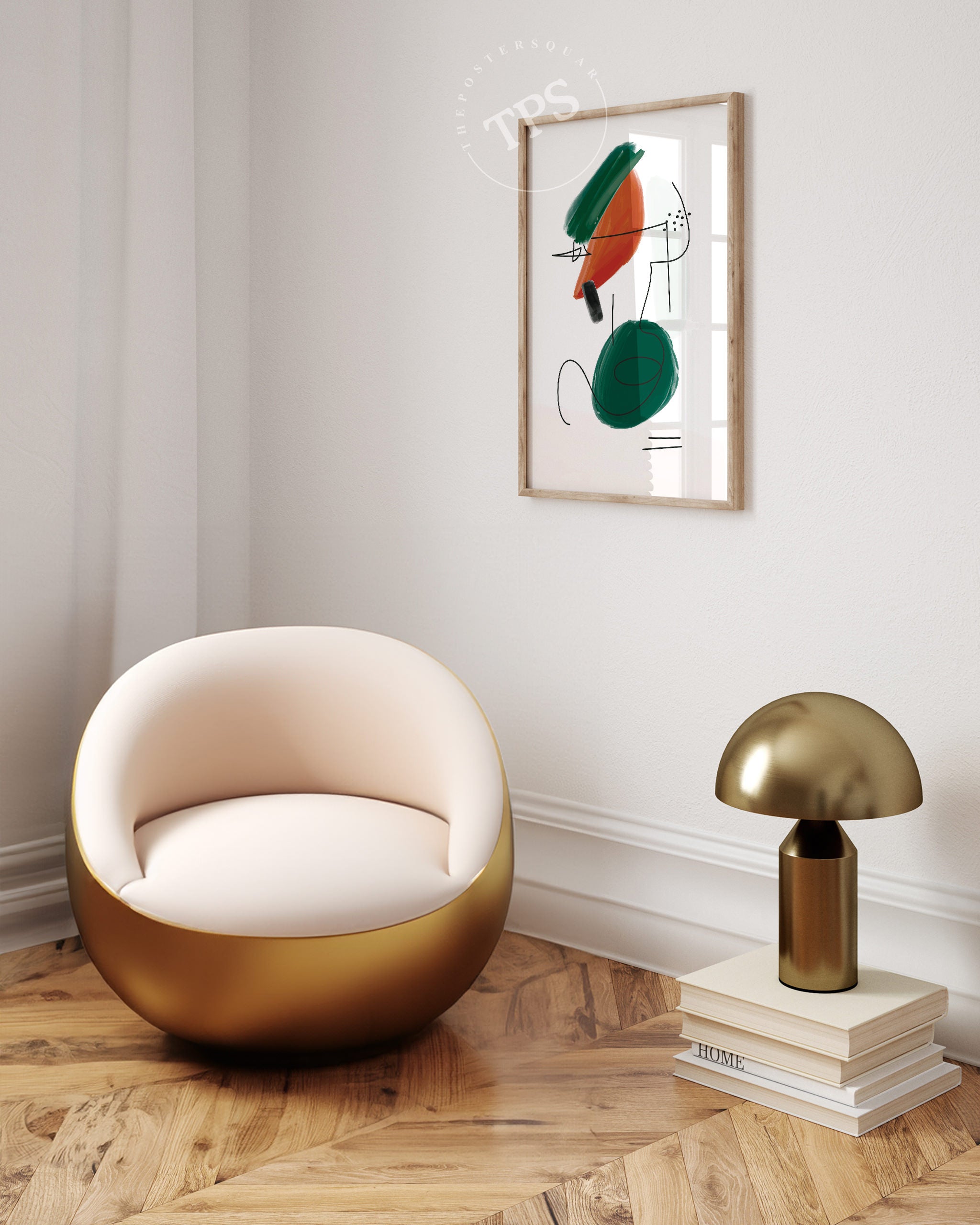 Minimalistic Abstract N9 The Poster Square