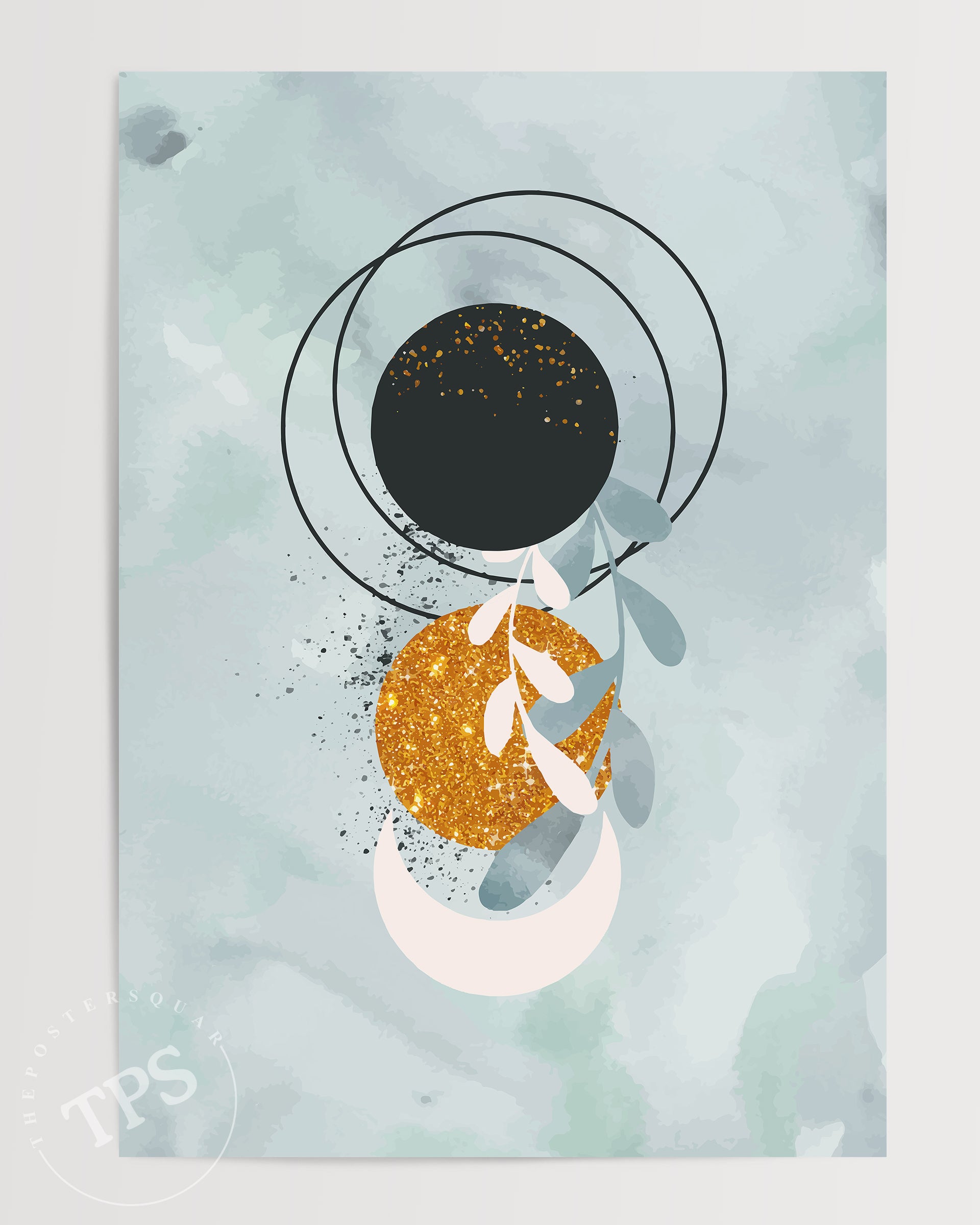 Minimalistic Abstract N14 The Poster Square