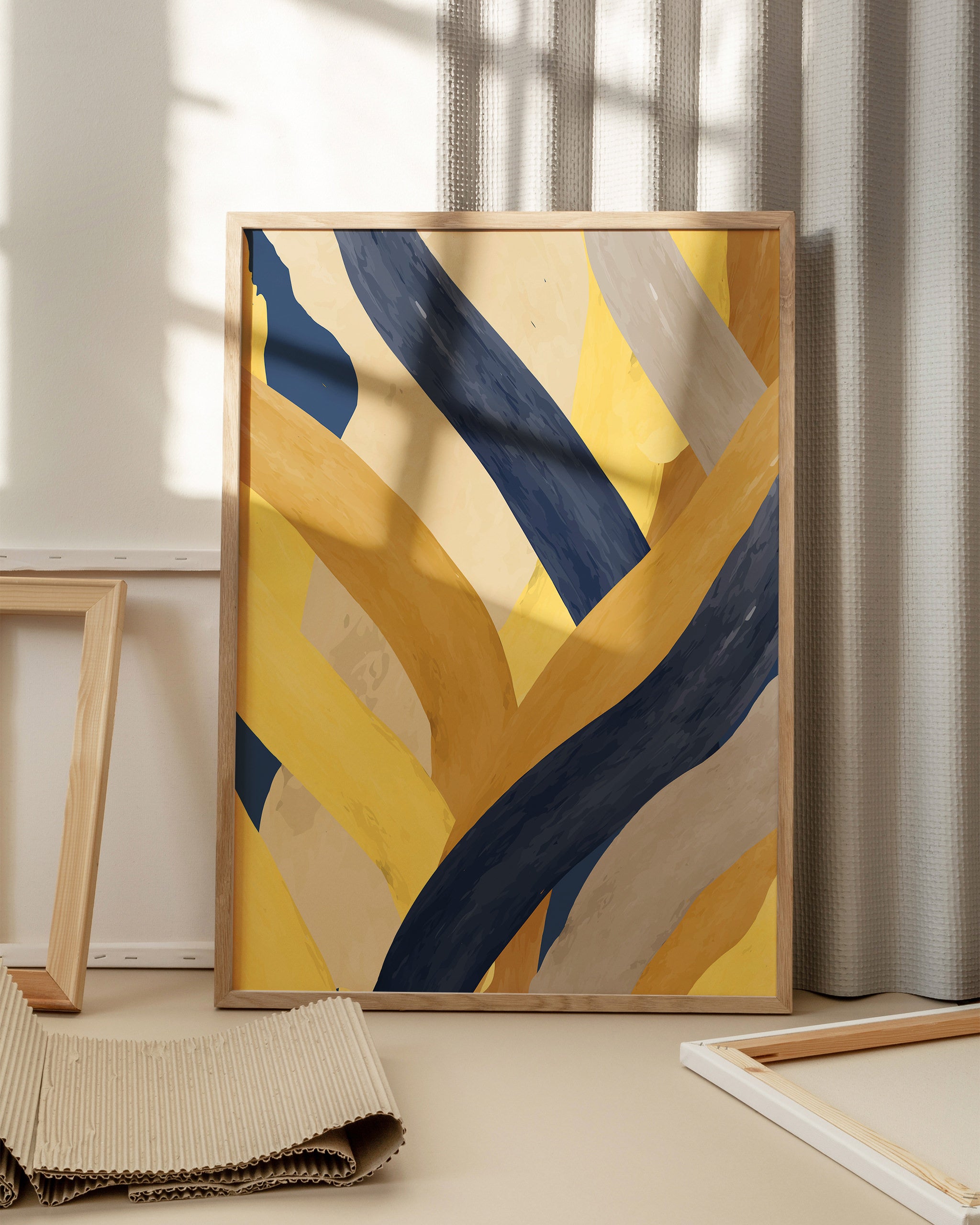 Swipe of Sophistication-psoter-wall_art-decor-The Poster Square