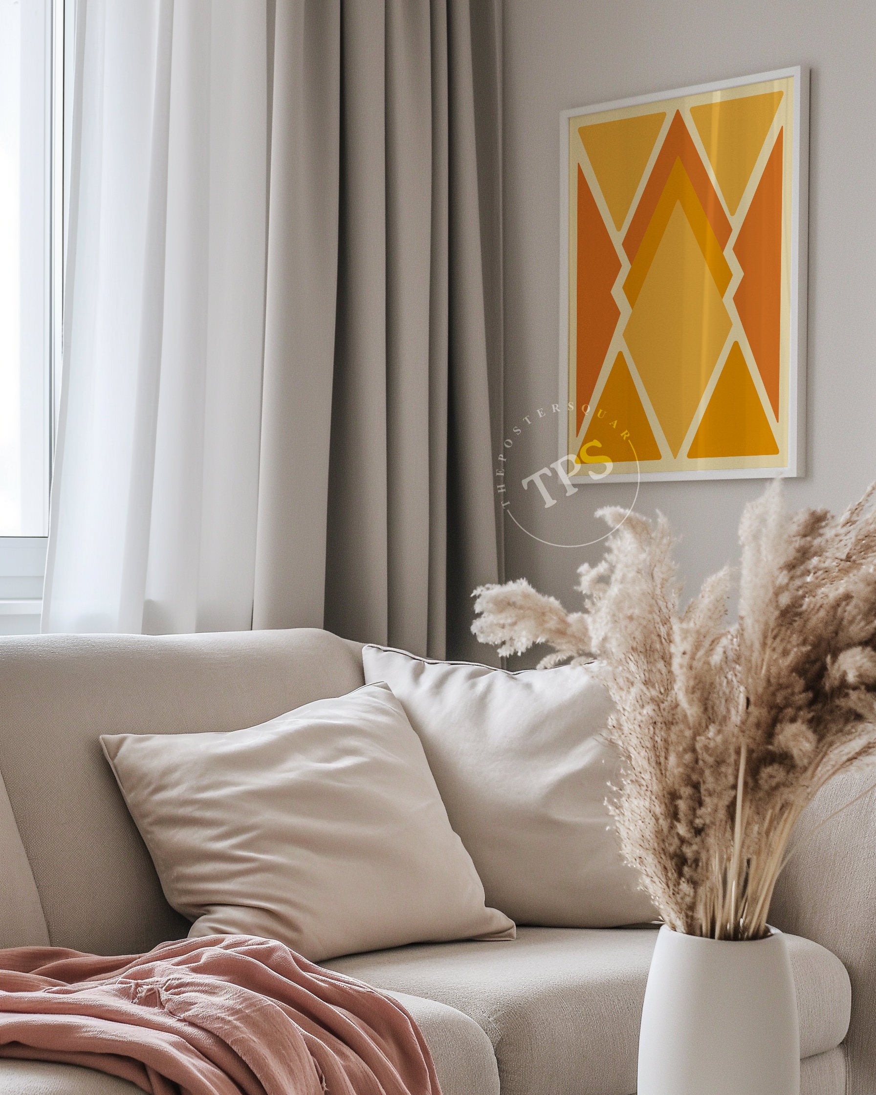 Sharp Sunset The Poster Square