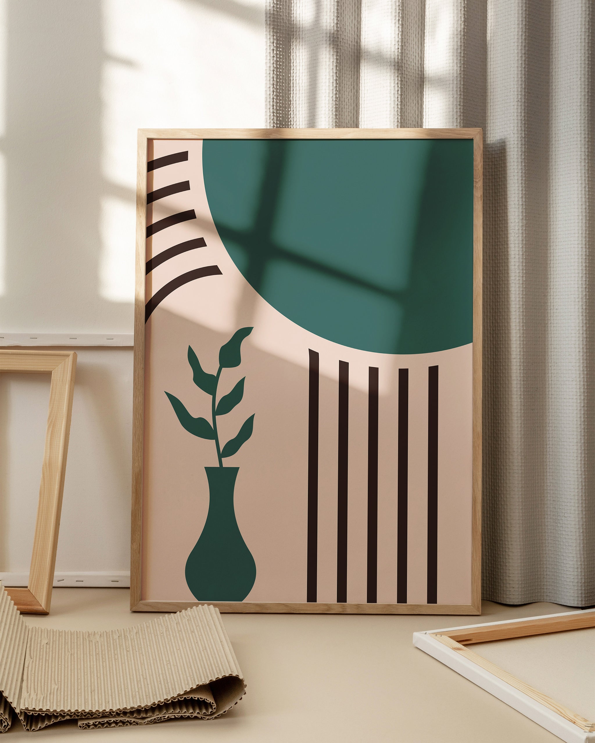 Verdant Vase-psoter-wall_art-decor-The Poster Square