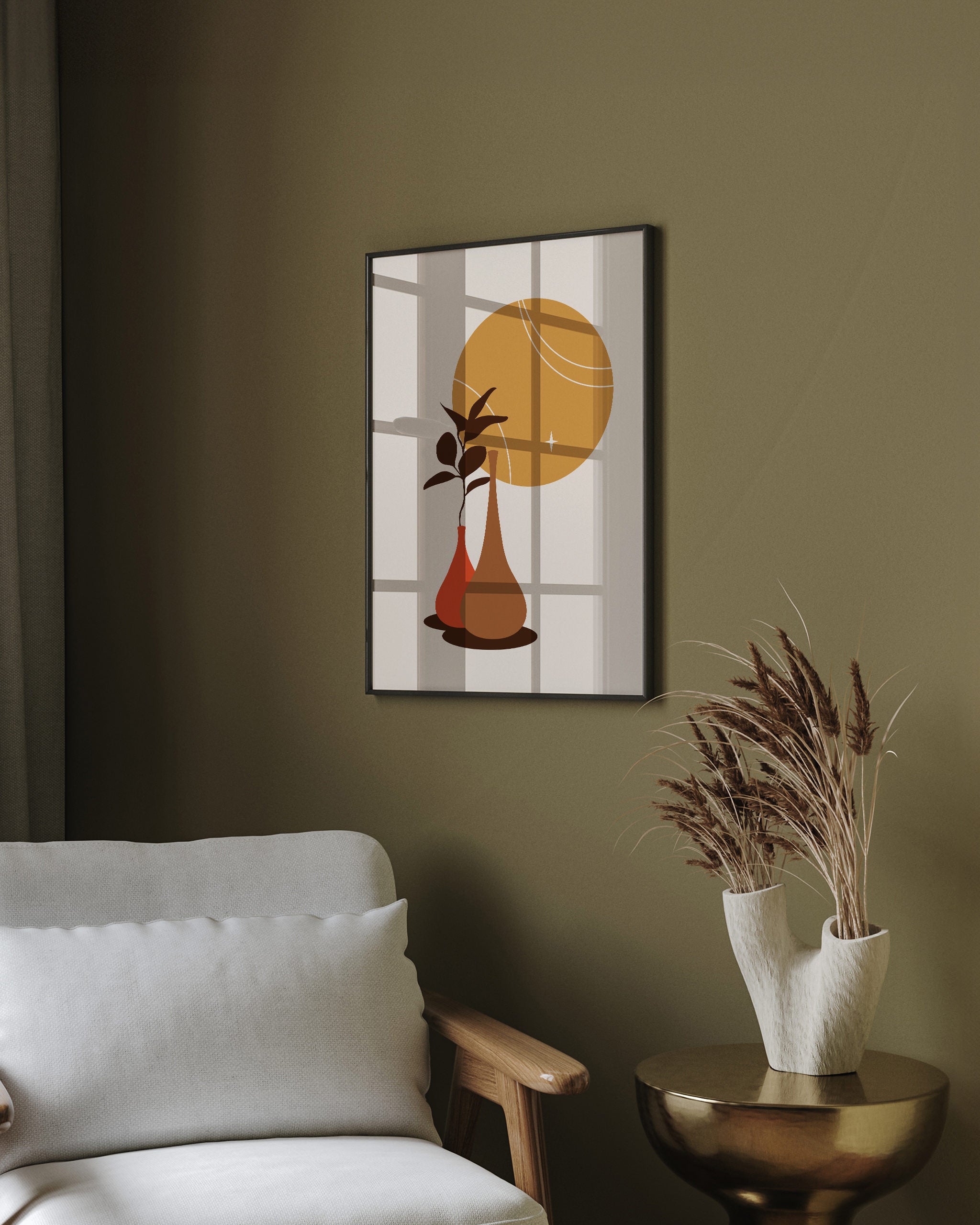 Rustic Reverie Botanical-psoter-wall_art-decor-The Poster Square