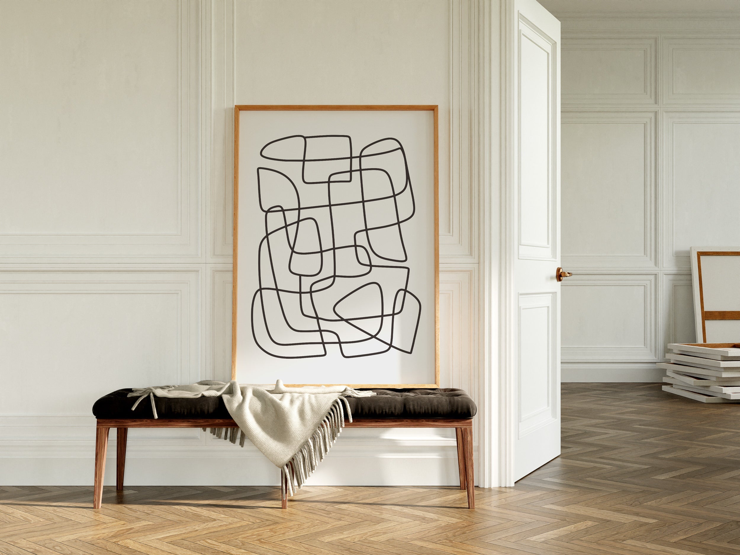 Line Art N2 The Poster Square