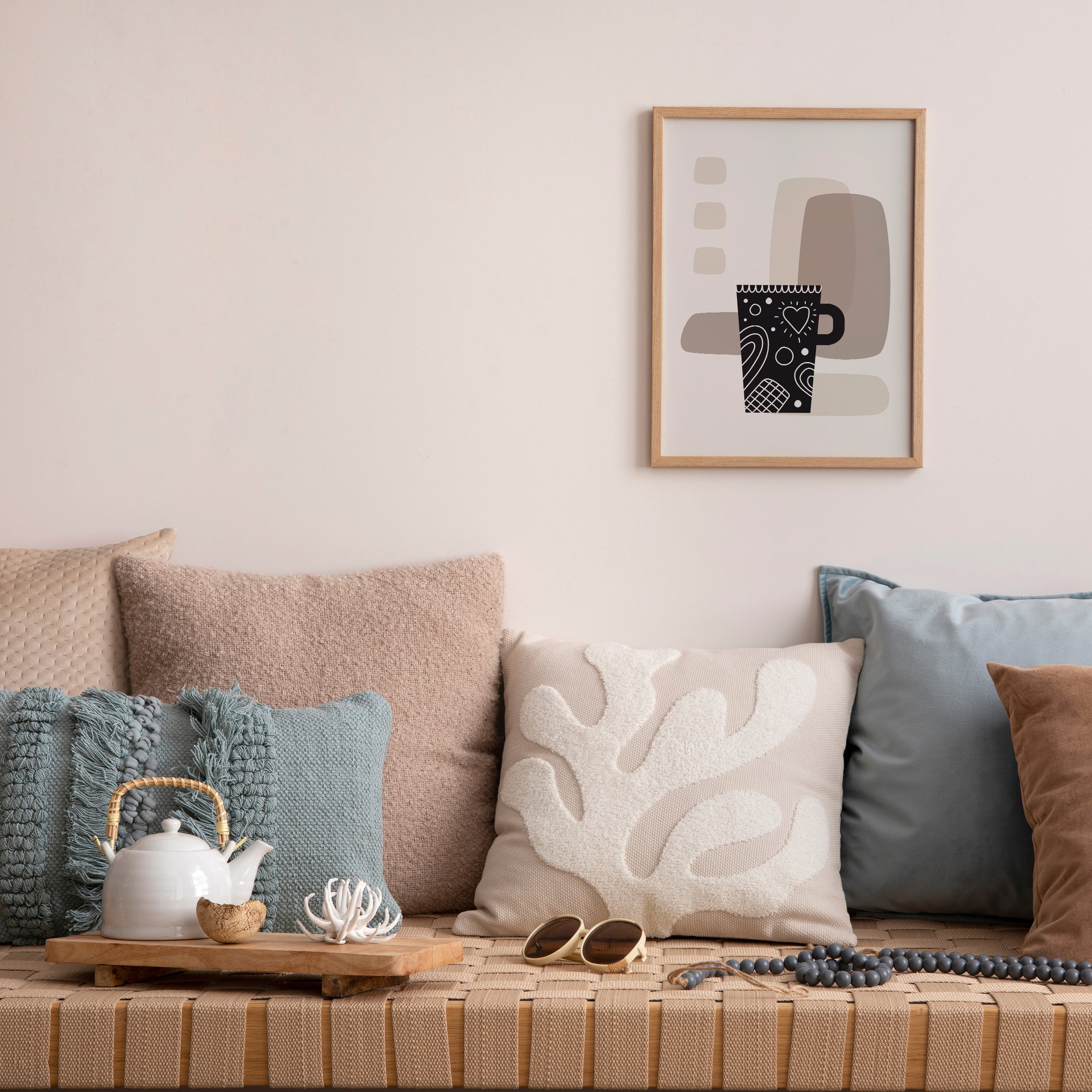 Tea Abstract The Poster Square