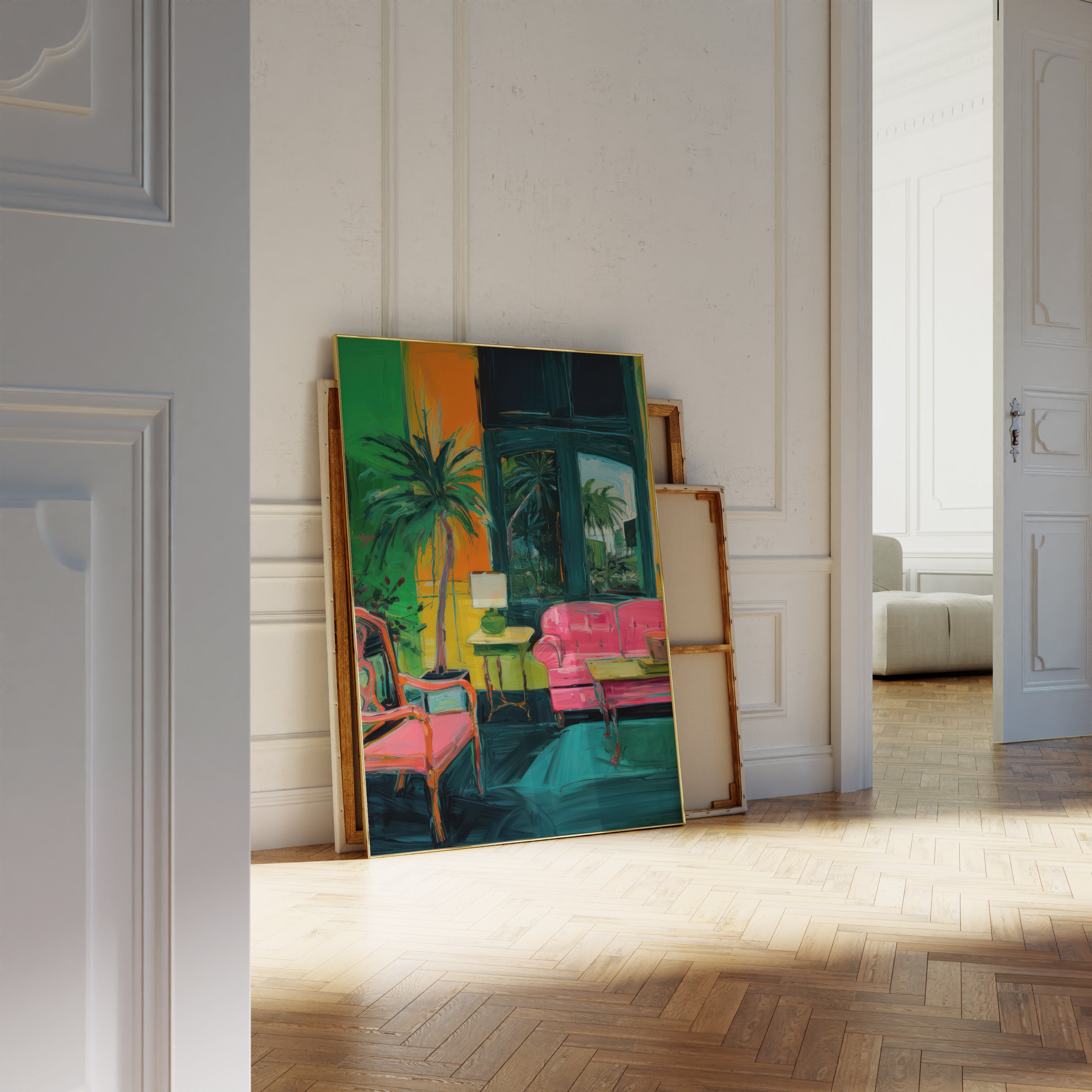 The Living Room The Poster Square