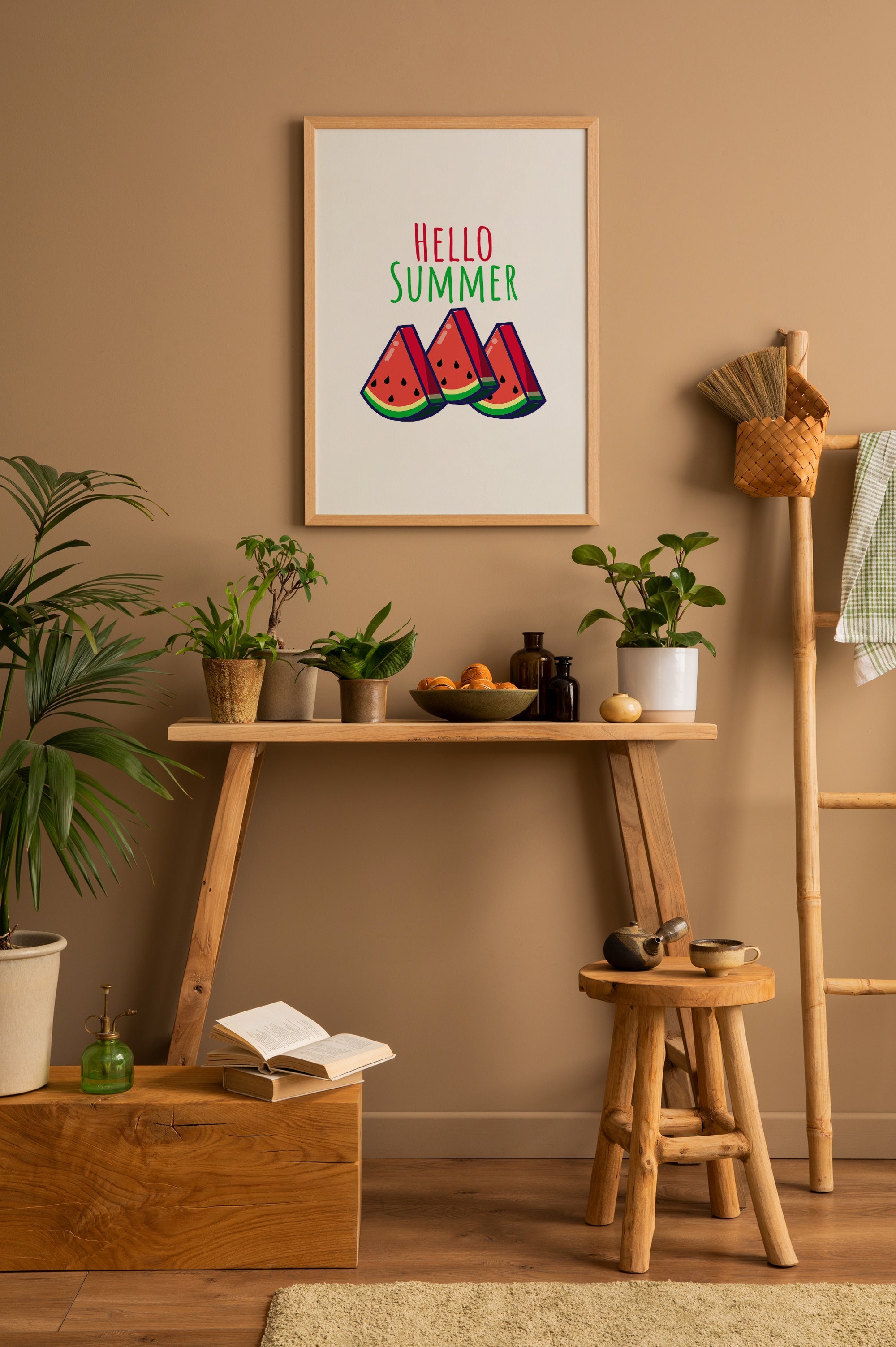 Watermelon Summer Time The Poster Square