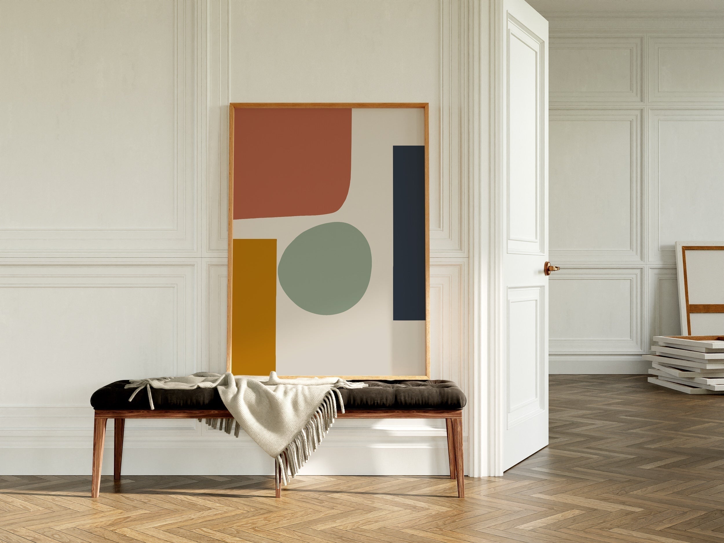 Abstract Autumn-psoter-wall_art-decor-The Poster Square