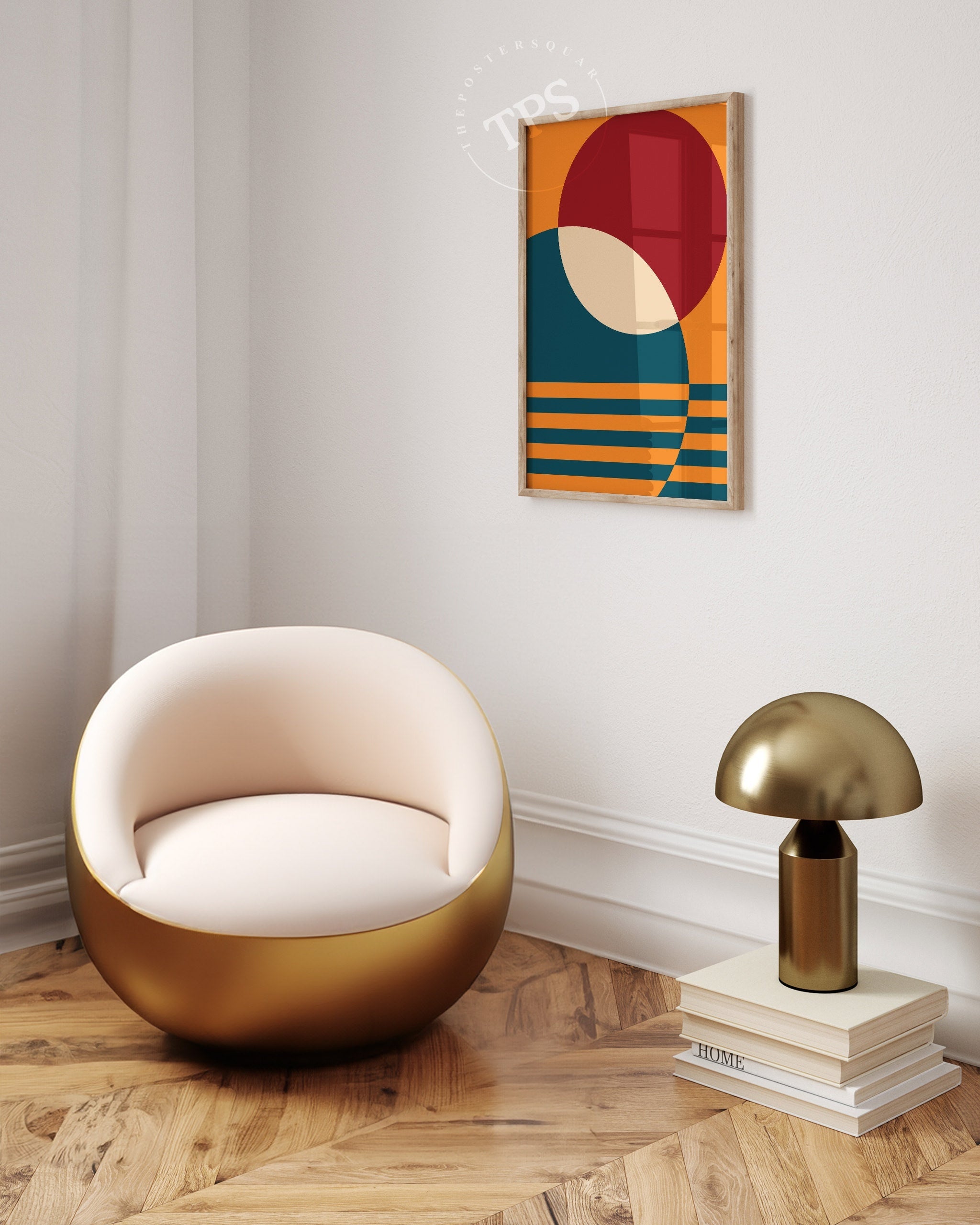 Abstract Mingle N37-psoter-wall_art-decor-The Poster Square