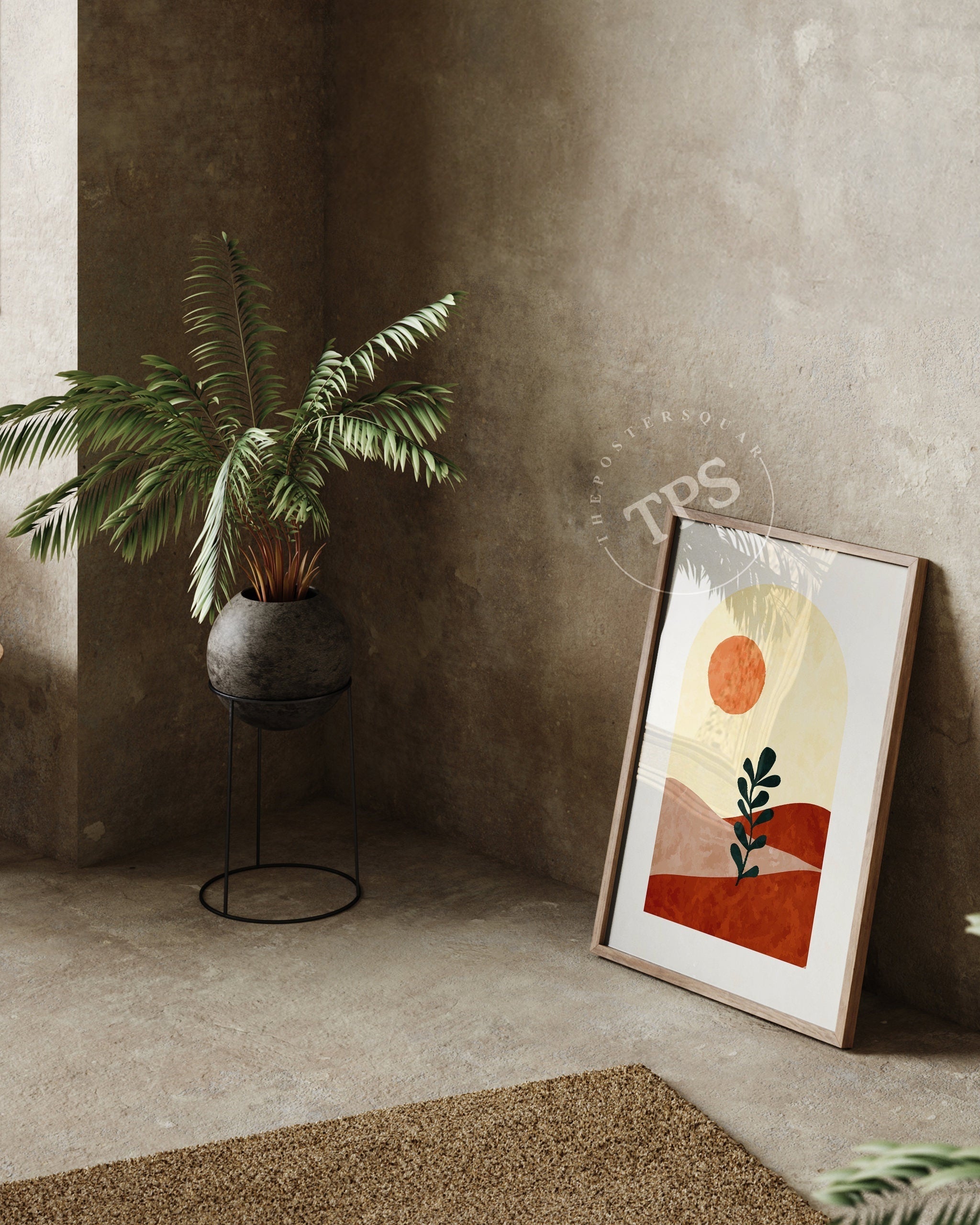 Abstract Wall Art - Boho-psoter-wall_art-decor-The Poster Square