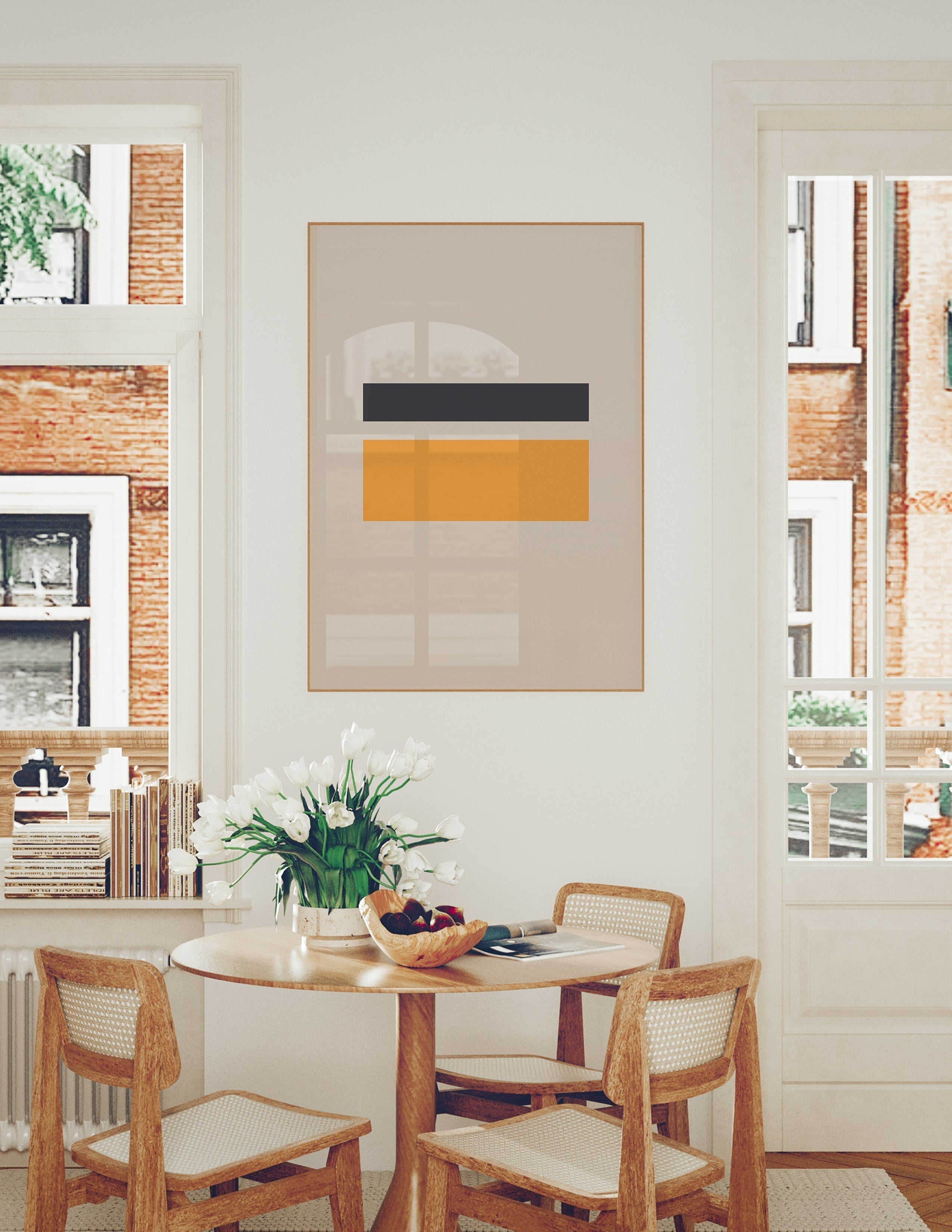 Abstract Wall Art - Minimalistic-psoter-wall_art-decor-The Poster Square