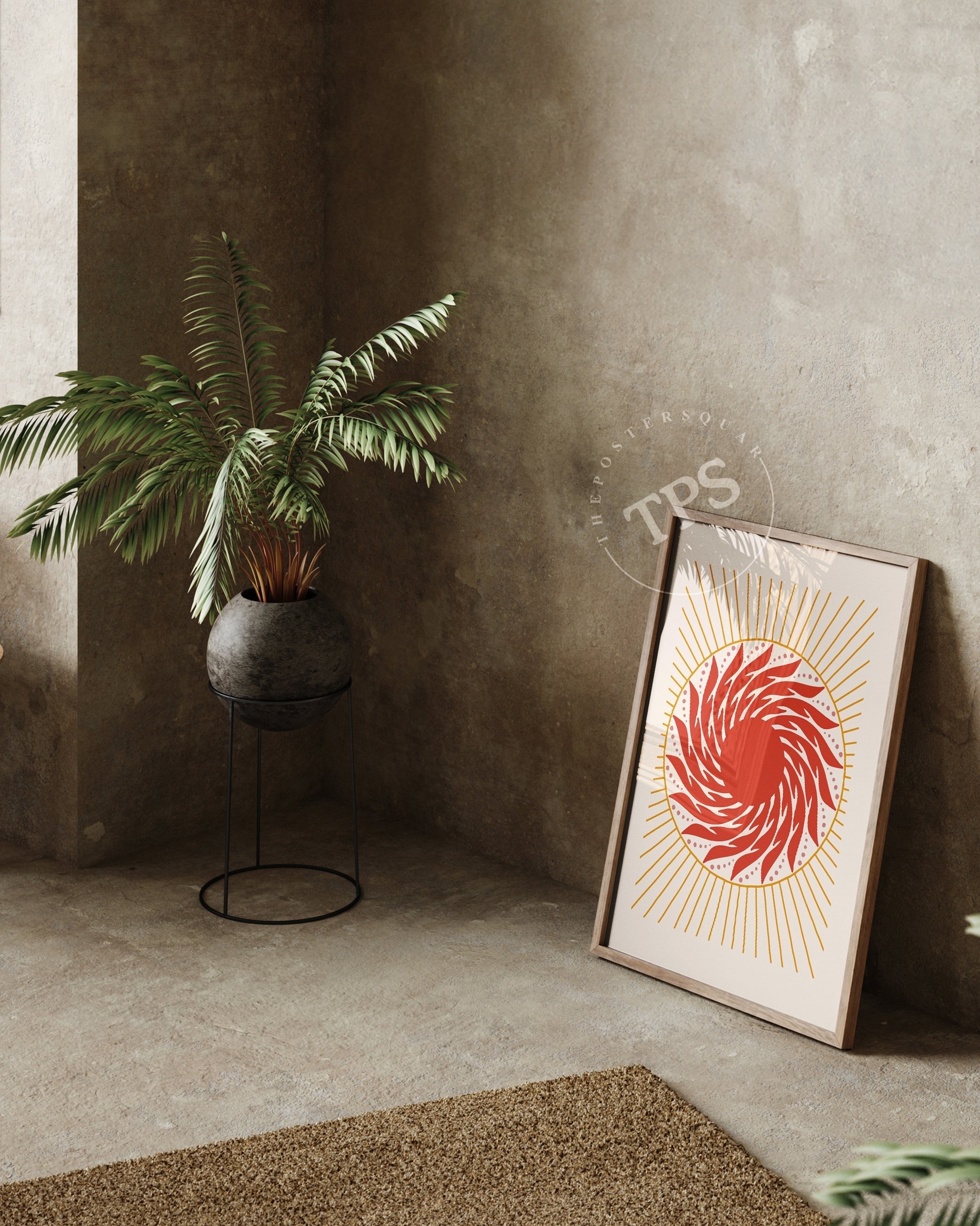 Abstract Wall Art - Minimalistic-psoter-wall_art-decor-The Poster Square