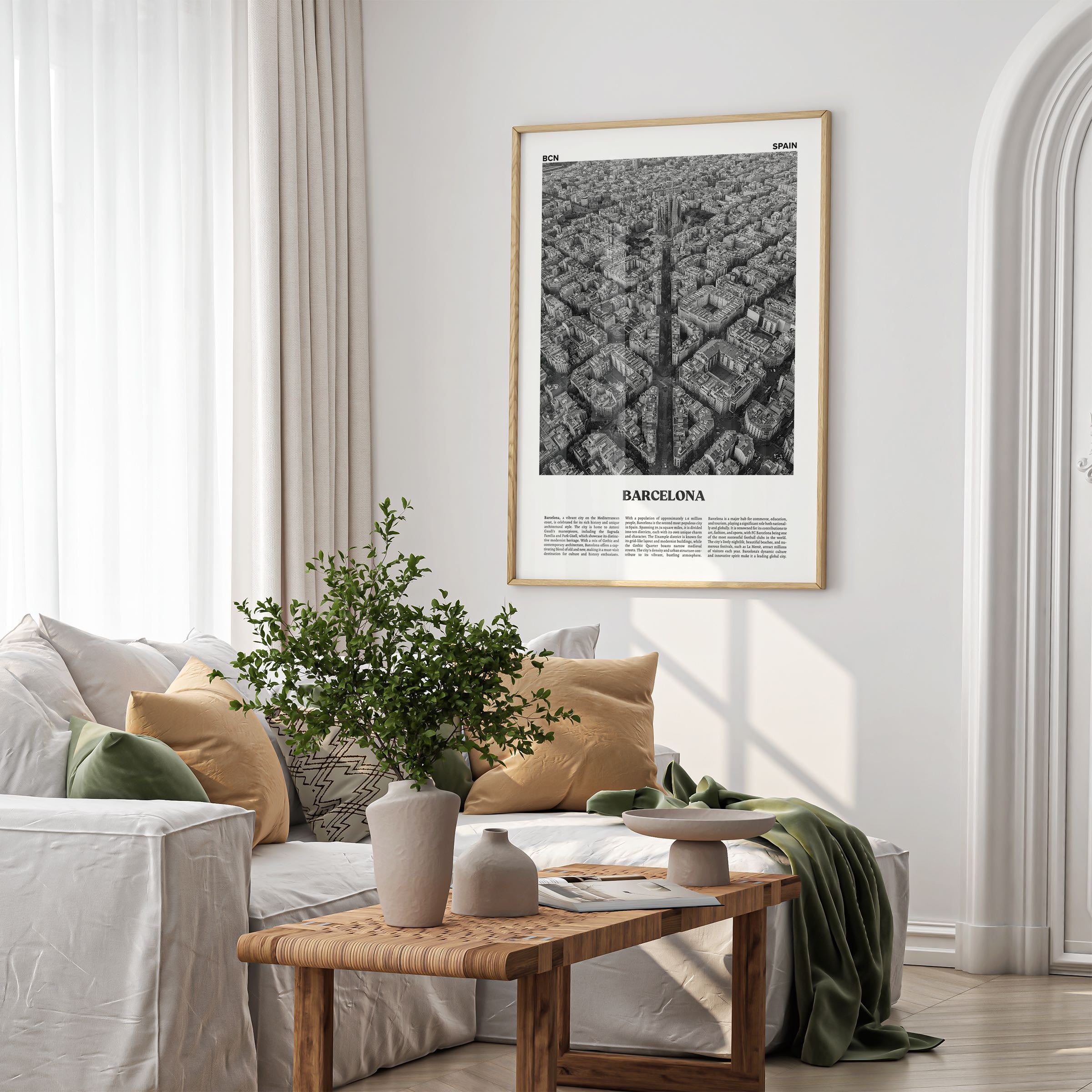 Barcelona No.1-psoter-wall_art-decor-The Poster Square