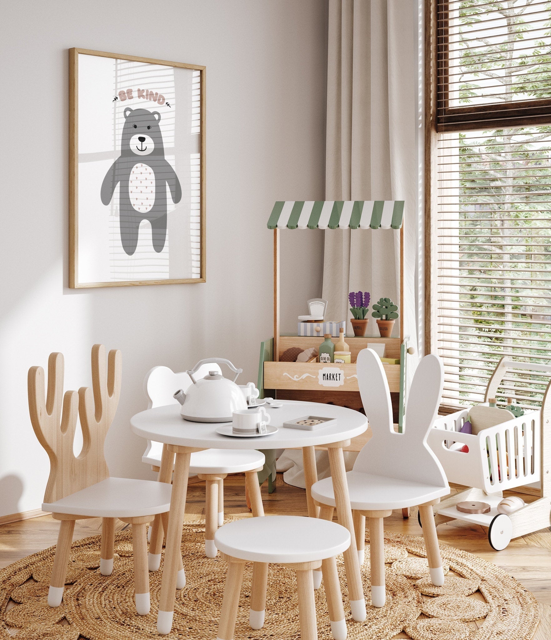 Bear N2-psoter-wall_art-decor-The Poster Square